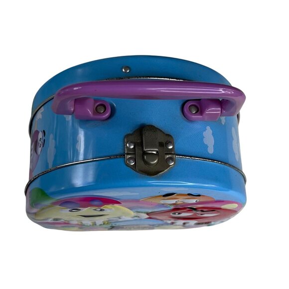 M&Ms Easter Themed Tin Lunch Box Handle Blue - Picture 6 of 14